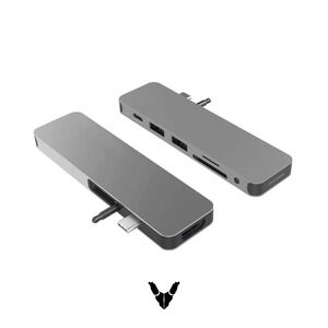 Hyper - HYPERDRIVE SOLO 7-in-1 USB-C Hub - Space Gray